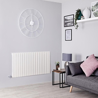 Radiatore Termoarredo Elettrico di Design Orizzontale Bianco - 635 x 1180mm - 800W - Sloane