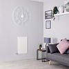 Radiatore Termoarredo Elettrico di Design Orizzontale Bianco - 635 x 413mm - 400W - Sloane