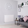 Radiatore Termoarredo Elettrico di Design Orizzontale Bianco - 635 x 834mm - 600W - Sloane