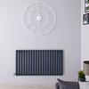 Radiatore Termoarredo Elettrico Orizzontale Termosifone Antracite - 800W - 635 x 1180mm - Revive