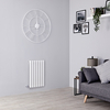 Radiatore Termoarredo Elettrico Orizzontale Termosifone Bianco - 400W - 635 x 413mm - Revive