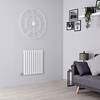 Radiatore Termoarredo Elettrico Orizzontale Termosifone Bianco - 600W - 635 x 590mm - Revive