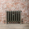 Radiatore Termosifone di Design in Ghisa 560mm Su Misura in Ottone Antico - Erté
