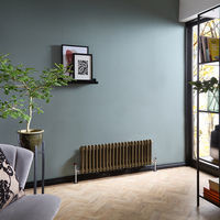 Radiatore Tradizionale a Doppia Colonna Orizzontale - Bronzo Metallizzato - 300mm x 1010mm - Regent