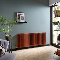 Radiatore Tradizionale a Doppia Colonna Orizzontale - Rame Metallizzato - 600mm x 1505mm - Regent