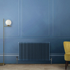 Radiatore Tradizionale a Tripla Colonna Orizzontale Blu (Deep Sea Blue) - Scelta di Dimensioni - Regent