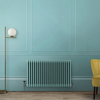 Radiatore Tradizionale a Tripla Colonna Orizzontale Blu (Spearmint Blue) - Scelta di Dimensioni - Regent