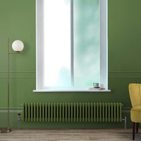 Radiatore Tradizionale a Tripla Colonna Orizzontale Verde (Fern Green) - 300mm x 1595mm - Regent