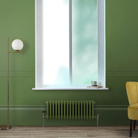 Radiatore Tradizionale a Tripla Colonna Orizzontale Verde (Fern Green) - 300mm x 785mm - Regent