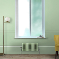 Radiatore Tradizionale a Tripla Colonna Orizzontale Verde (Pippin Green) - 300mm x 605mm - Regent