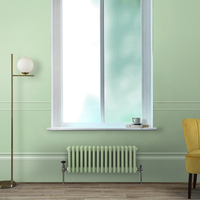 Radiatore Tradizionale a Tripla Colonna Orizzontale Verde (Pippin Green) - 300mm x 785mm - Regent