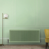Radiatore Tradizionale a Tripla Colonna Orizzontale Verde (Pippin Green) - 500mm x 1415mm - Regent