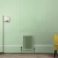 Radiatore Tradizionale a Tripla Colonna Orizzontale Verde (Pippin Green) - 600mm x 425mm - Regent