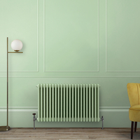 Radiatore Tradizionale a Tripla Colonna Orizzontale Verde (Pippin Green) - 750mm x 1010mm - Regent
