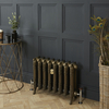 Radiatore Tradizionale in Ghisa a 2 Colonne Alto 510mm - Finitura Ottone Naturale - Charlotte