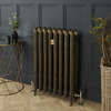 Radiatore Tradizionale in Ghisa a 2 Colonne Alto 950mm - Finitura Ottone Naturale - Charlotte
