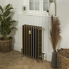 Radiatore Tradizionale in Ghisa a 4 Colonne Alto 660mm - Finitura Ottone Naturale - Isabel