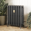 Radiatore Tradizionale in Ghisa Alto 660mm - Argento Antico - Disponibile in Diverse Misure - Isabel