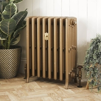 Radiatore Tradizionale in Ghisa Alto 660mm - Oro Bruciato - Disponibile in Diverse Misure - Isabel