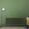 Radiatore Tradizionale Orizzontale Tradizionale a Tripla Colonna Verde (Reseda Green) - 600mm x 1415mm - Regent