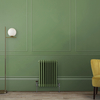 Radiatore Tradizionale Orizzontale Tradizionale a Tripla Colonna Verde (Reseda Green) - 600mm x 425mm - Regent
