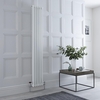 Radiatore Tradizionale Verticale a Doppia Colonna - Bianco - 1800mm x 290mm - con piedini - Regent