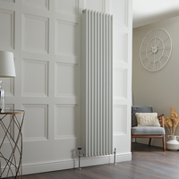 Radiatore Tradizionale Verticale a Doppia Colonna in Alluminio - Bianco - 1800mm x 450mm - Esme