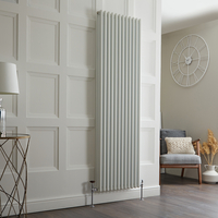 Radiatore Tradizionale Verticale a Doppia Colonna in Alluminio - Bianco - 1800mm x 540mm - Esme