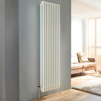 Radiatore Verticale a Doppia Colonna - Bianco - 1800mm x 465mm - Atticus