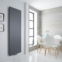 Radiatore Verticale Antracite a Piastra Radiante - 1404W - 1800 x 600mm - Rubi