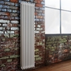 Radiatore Verticale Bianco in Stile Ghisa - 1500 x 380 x 100mm - 1387W - Regent