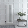 Radiatore Verticale Bianco in Stile Ghisa - 1500 x 560 x 100mm - 2081W - Regent