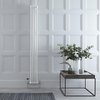 Radiatore Verticale Bianco in Stile Ghisa - 1800 x 200 x 68mm - 622W - Regent