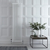 Radiatore Verticale Bianco in Stile Ghisa - 1800 x 470 x 100mm - 1948W - Regent