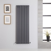 Radiatore Verticale di Design Antracite - 1400 x 472mm - 915W - Revive