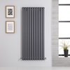 Radiatore Verticale di Design Antracite - 1400 x 590mm - 1143W - Revive
