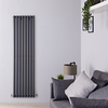 Radiatore Verticale di Design Antracite - 1600 x 472mm - 1278W - Savy