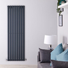 Radiatore Verticale di Design Antracite - 1600 x 560mm - 1172W - Delta