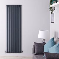 Radiatore Verticale di Design Antracite - 1600 x 560mm - 1172W - Delta