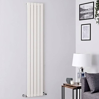 Radiatore Verticale di Design Bianco - 1600 x 350mm - 733W - Delta