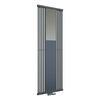 Radiatore Verticale di Design Effetto Pietra con Attacco Centrale e Specchio - 1900 x 640mm - 1261W - Lublin