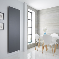 Radiatore Verticale Elettrico di Design Antracite - 1000W - 1800 x 600mm - Arch