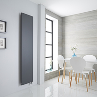 Radiatore Verticale Elettrico di Design Antracite - 1000W - 1820 x 400mm - Arch