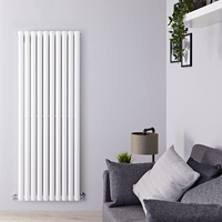 Radiatore Verticale Termosifone Bianco - 2047W - 1600 x 590mm - Revive
