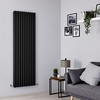 Radiatore Verticale Termosifone Nero Opaco - 2335W - 1780 x 590mm - Revive