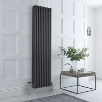 Radiatore Verticale Tradizionale a 4 Colonne - 1800 x 470mm - Antracite - Regent