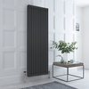 Radiatore Verticale Tradizionale Triplo a Colonna - 1800 x 650mm - Antracite - Regent