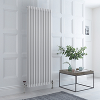 Radiatore Verticale Tradizionale Triplo a Colonna - 1800 x 650mm - Bianco - Regent