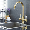 Rubinetto Acqua Bollente da Cucina 3 in 1 - Oro - Elizabeth