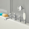 Rubinetto Bordo Vasca a 4 Fori a Croce Disponibile Con Diverse Finiture - Elizabeth